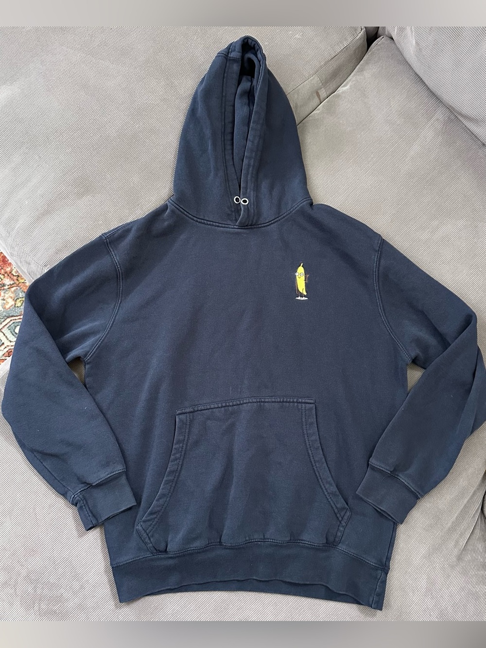 Rare The Amazing World Of Gumball Banana Bob Hoodie Hooded Sweatshirt Medium